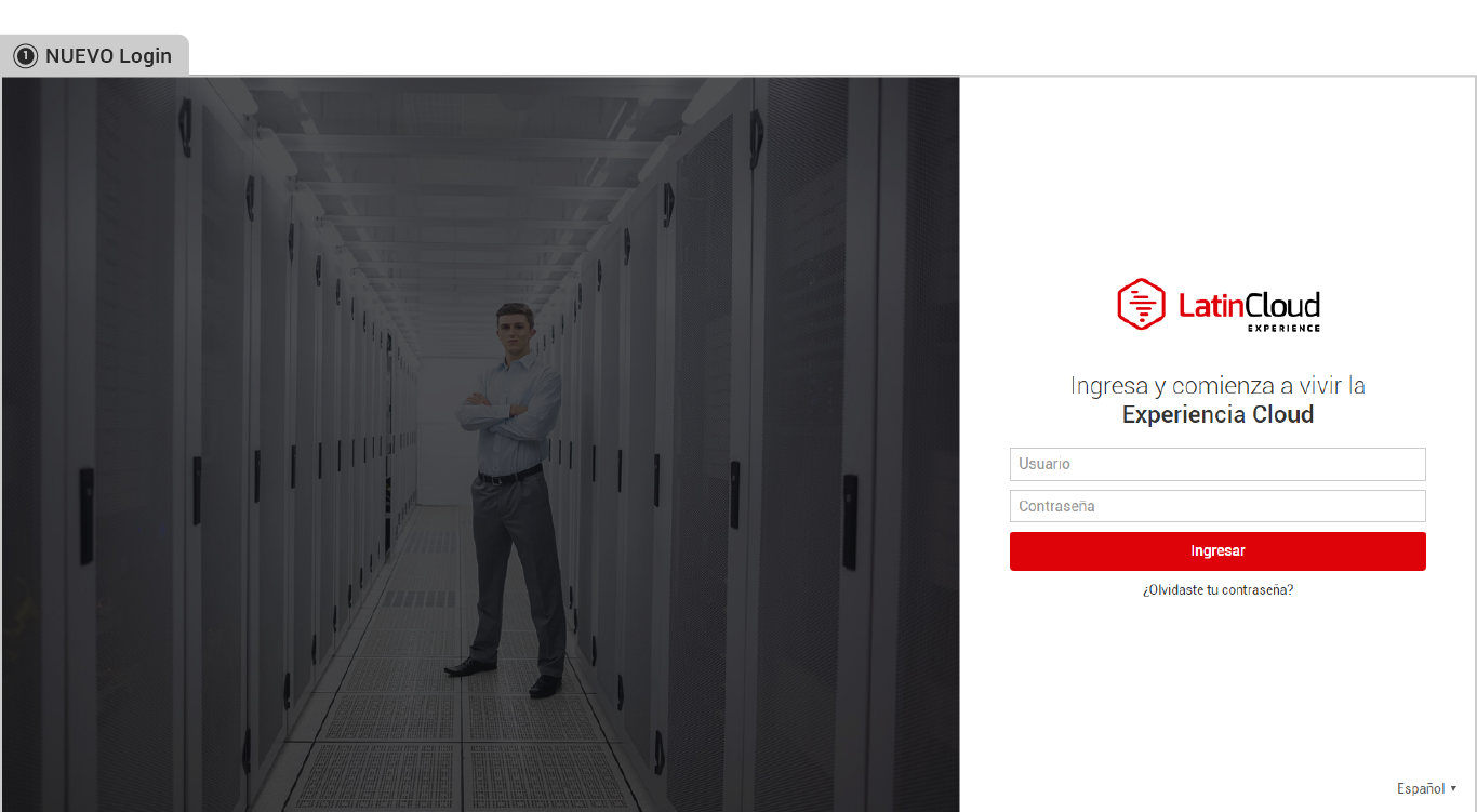 Nueva pantalla de Login