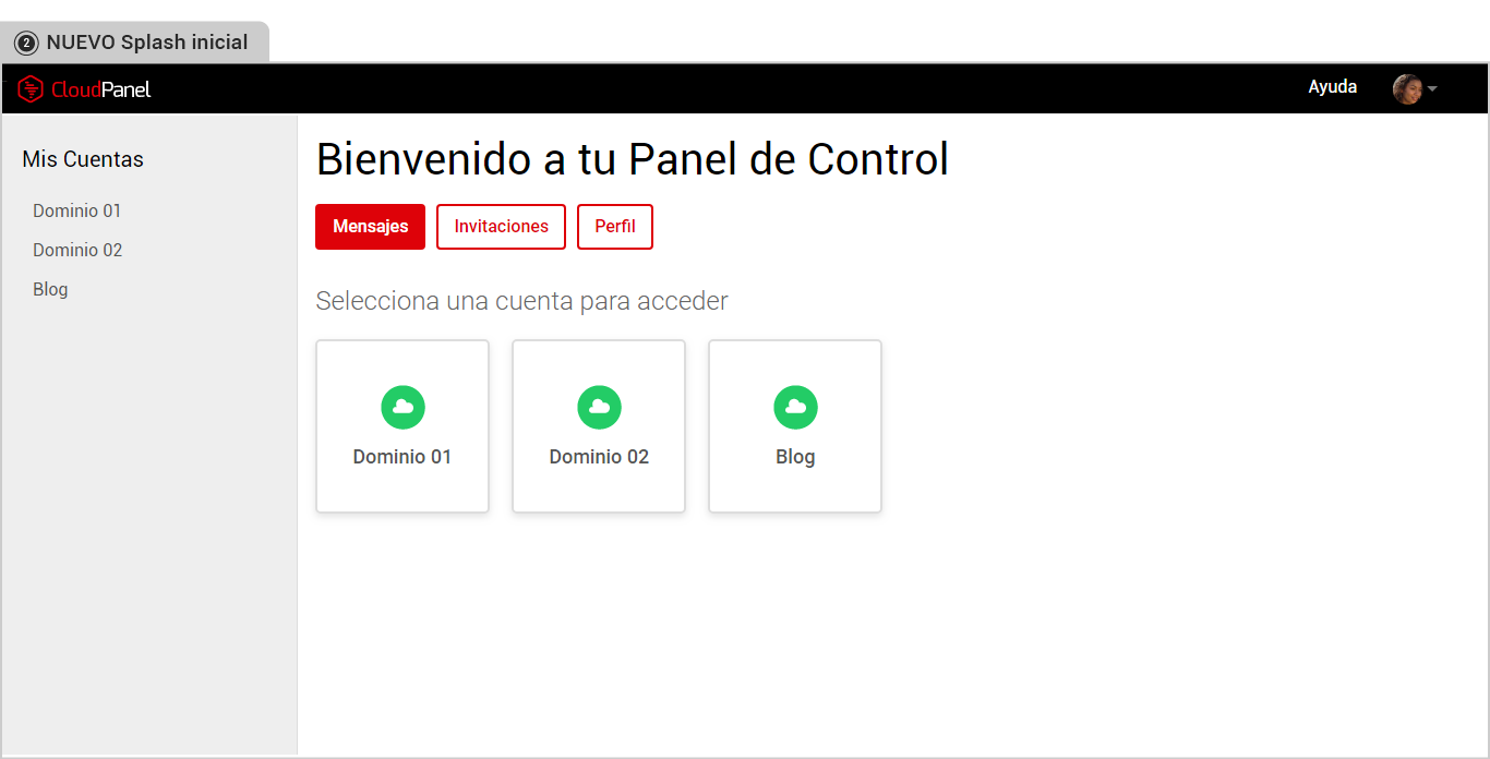 Nuevo splash inicial