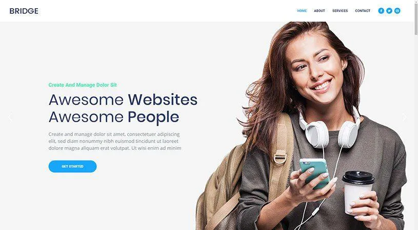 bridge-portfolio-theme