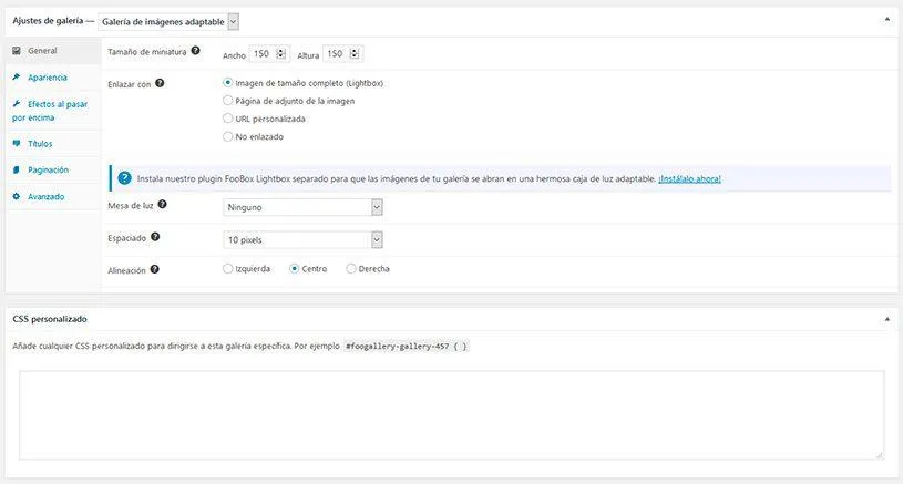 Galería de Imágenes