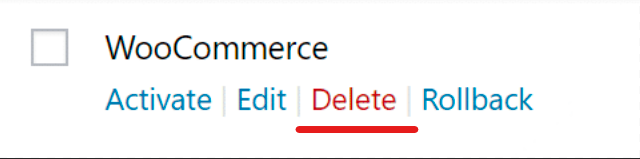 Cómo eliminar correctamente WooCommerce