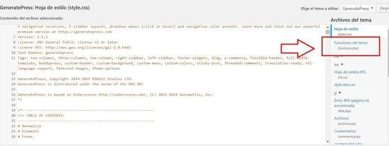Copiar Código funtions