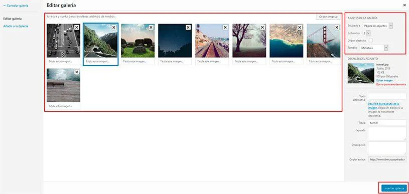 Galería de imágenes