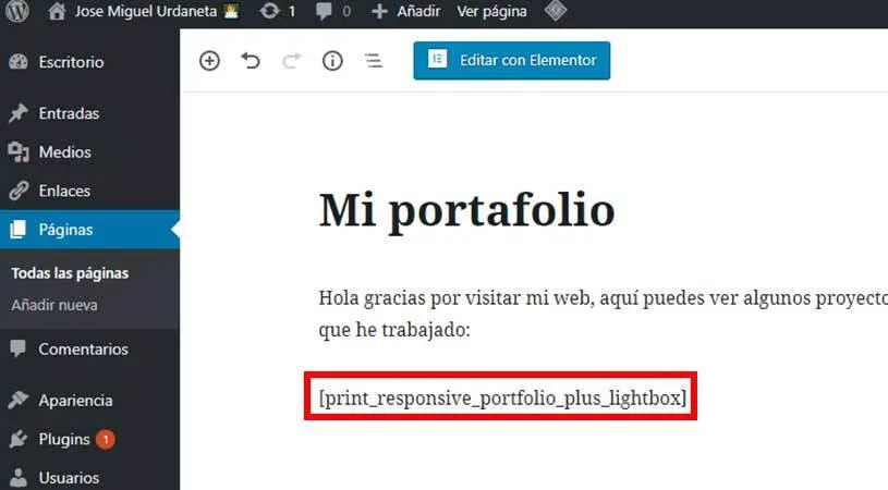 mostrar-portfolio-en-pagina-wordpress