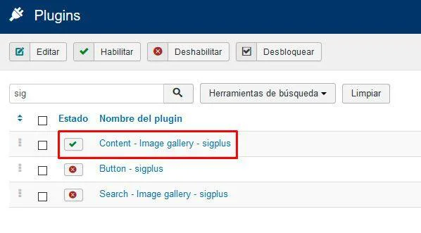 Galería de imágenes